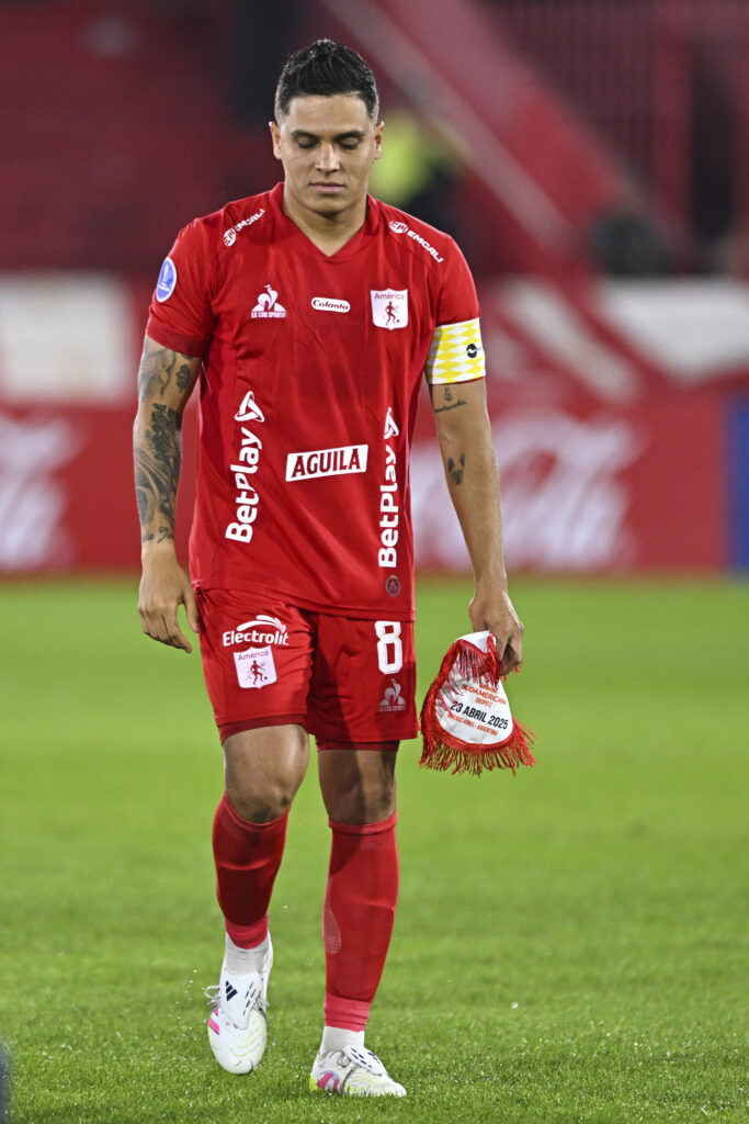 Juan Fernando Quintero quedó afuera de la lista de convocados por lesión.