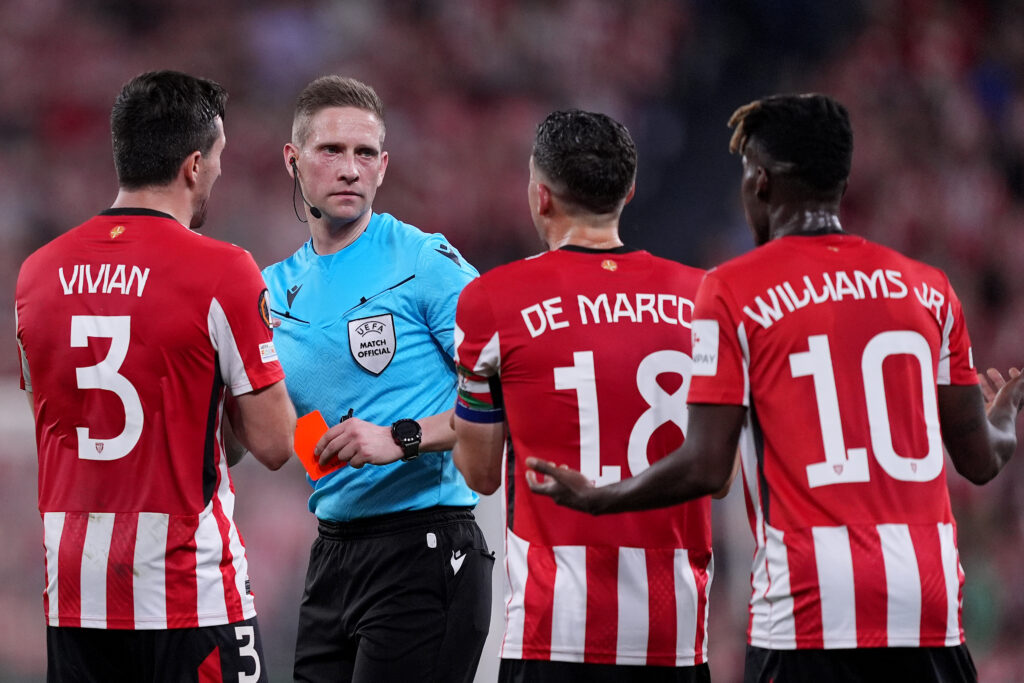 Manchester United vs Athletic: los de Bilbao cuenta con varias bajas importantes. (Photo by Juanma - UEFA/UEFA via Getty Images)