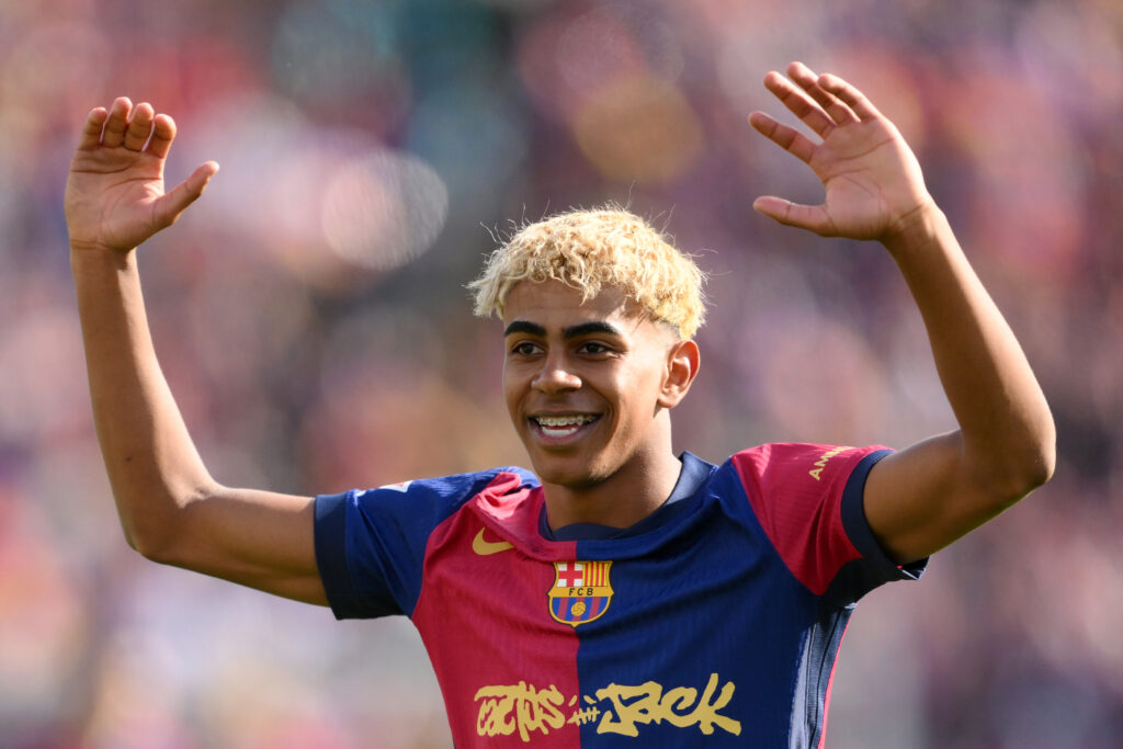 España vs Francia: Lamine Yamal esta llamado a protagonizar el duelo. (Photo by David Ramos/Getty Images)