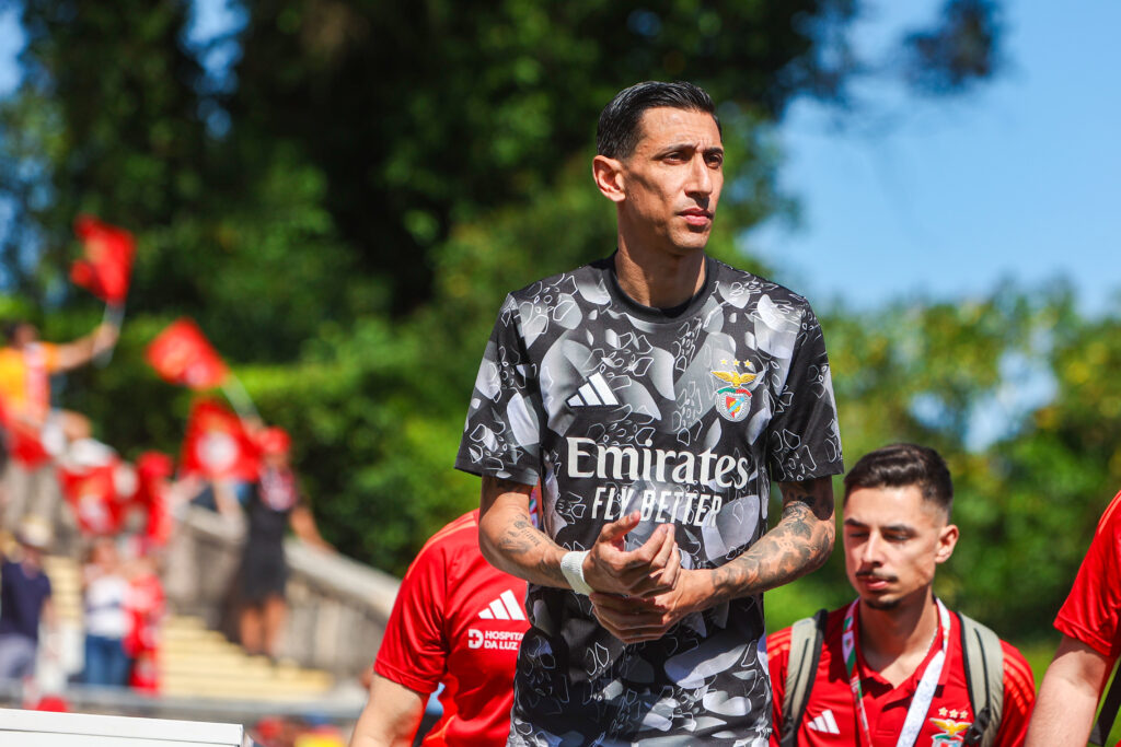 Ángel Di Maria viene de disputar un gran Mundial de Clubes, marcando cuatro anotaciones. (Photo by Valter Gouveia/NurPhoto via Getty Images)