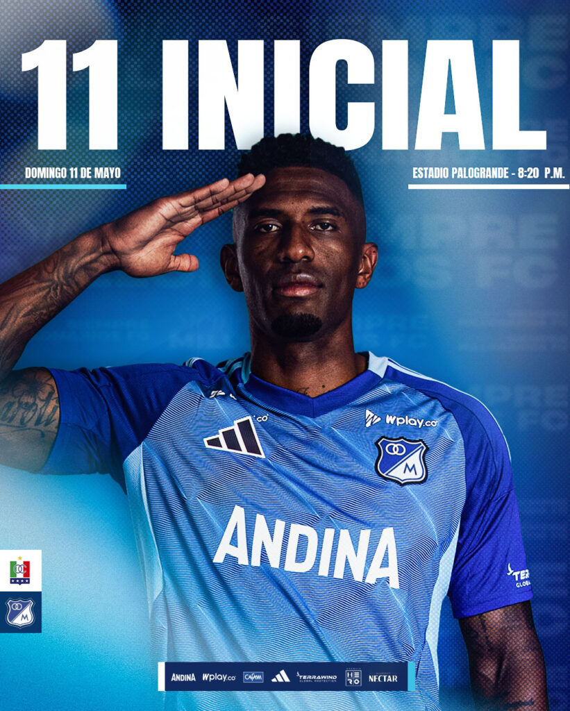 Millonarios hoy: estos son los XI titulares de este partido. 