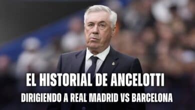 Historial Ancelotti Real Madrid vs Barcelona