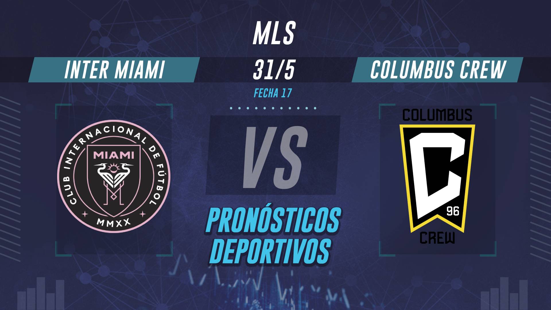 Inter Miami vs Columbus Crew pronósticos