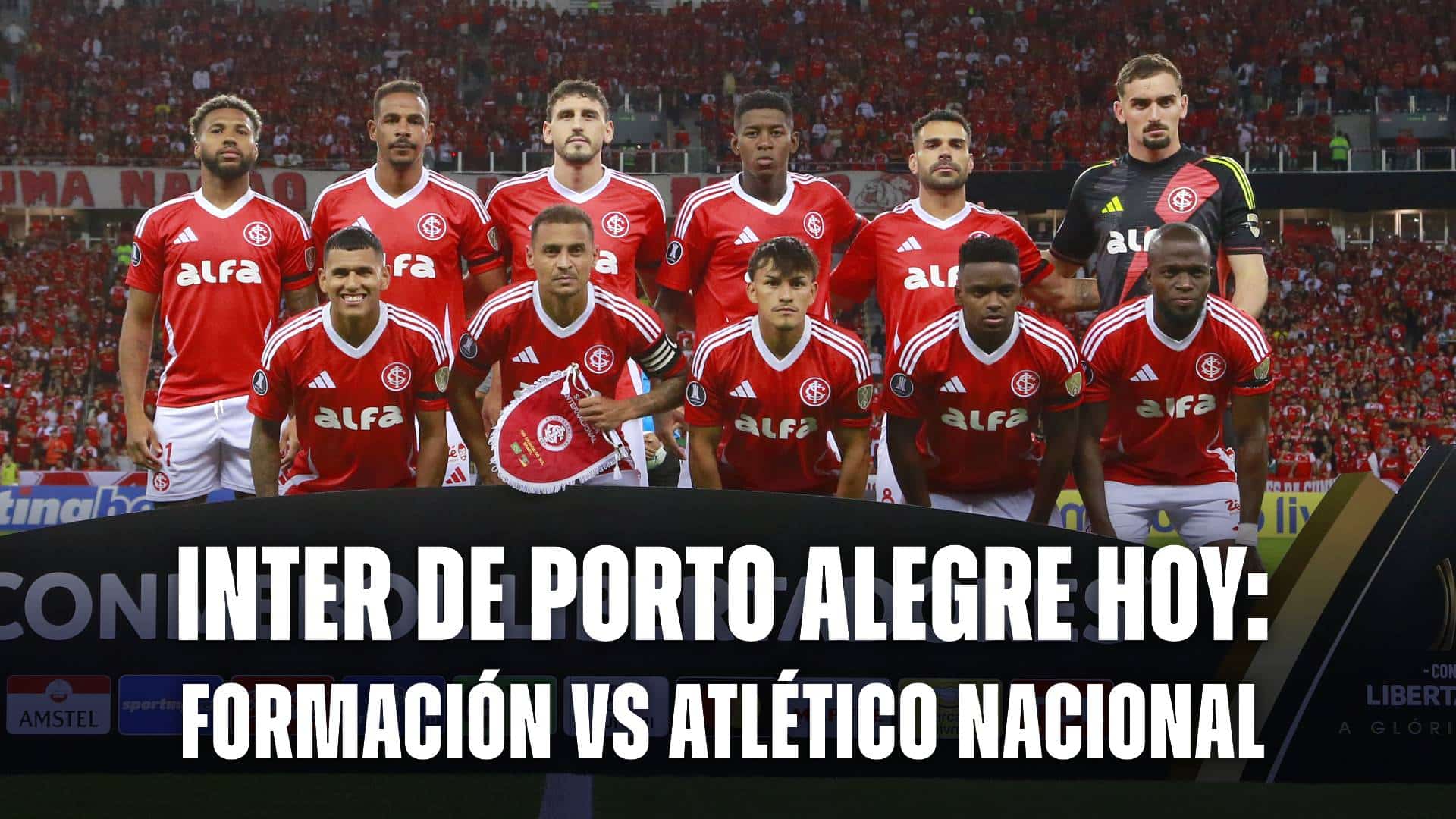 Alineación de Inter hoy vs Atlético Nacional