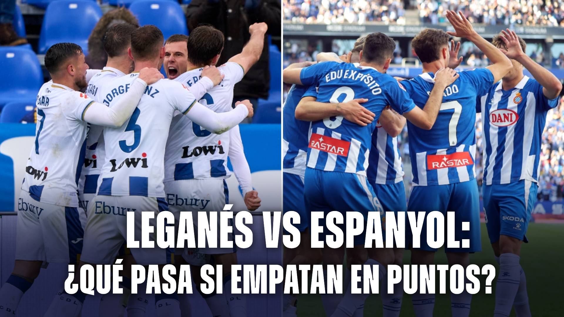 Leganés vs Espanyol empate