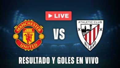 Manchester United vs Athletic Club resultado y goles en vivo