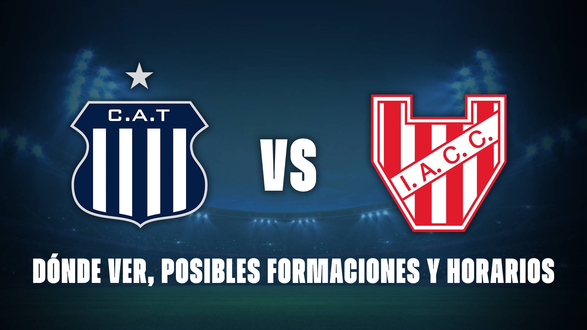 Talleres vs Instituto: donde ver, posibles formaciones y horarios.