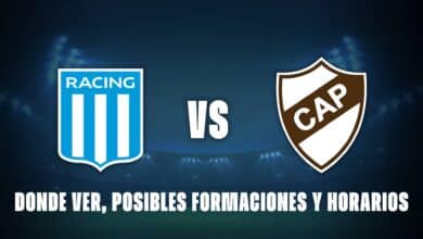 Racing vs Platense: donde ver, posibles formaciones y horarios.