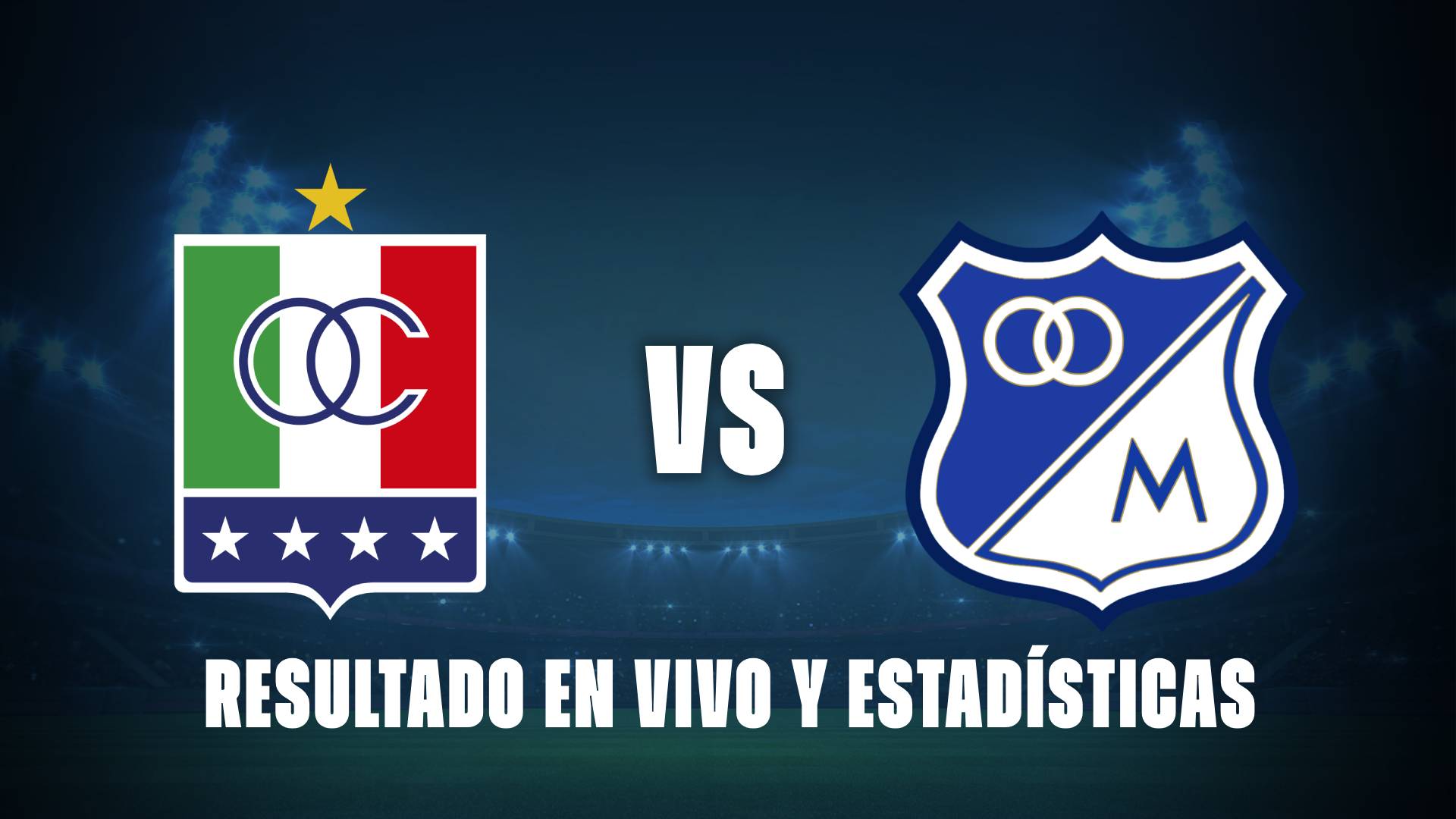 Once Caldas vs Millonarios tiene todo listo.