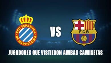Espanyol vs Barcelona: cantidad de jugadores que vistieron ambos camisetas.
