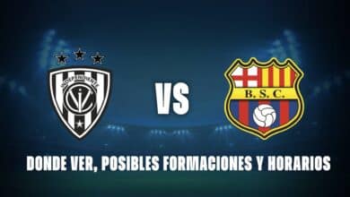 Independiente del Valle vs Barcelona: donde ver, posibles formaciones y horarios
