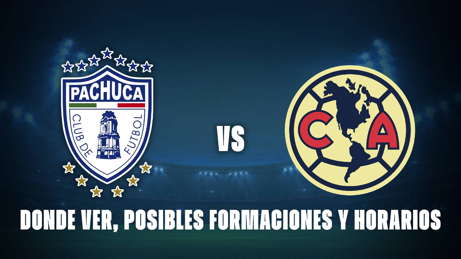 Pachuca vs América: donde ver, resultado y estadísticas.