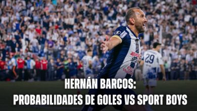 Hernán Barcos: las probabilidades de gol que tiene vs Sport Boys