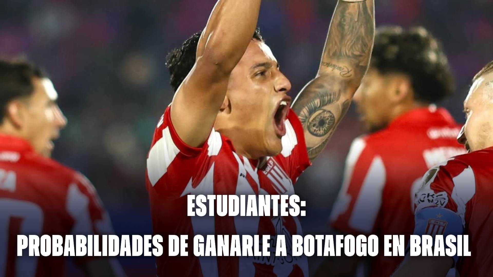 Estudiantes: probabilidades de ganarle a Botafogo en Brasil