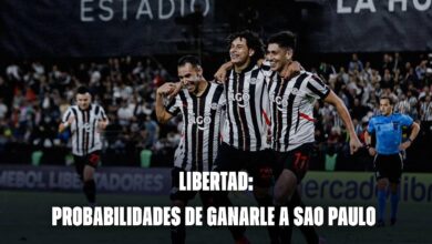 Libertad: probabilidades de ganarle a Sao Paulo.