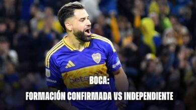 Boca hoy: formación confirmada vs Independiente