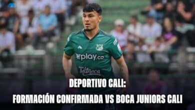 Deportivo Cali hoy: formación confirmada vs Boca Juniors Cali