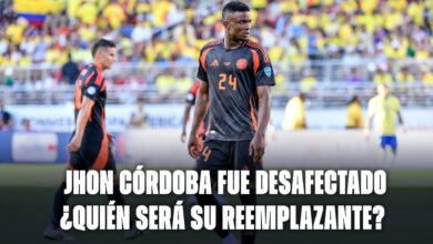 Jhon Córdoba, desconvocado de la Selección Colombia. ¿Quién es su reemplazante?