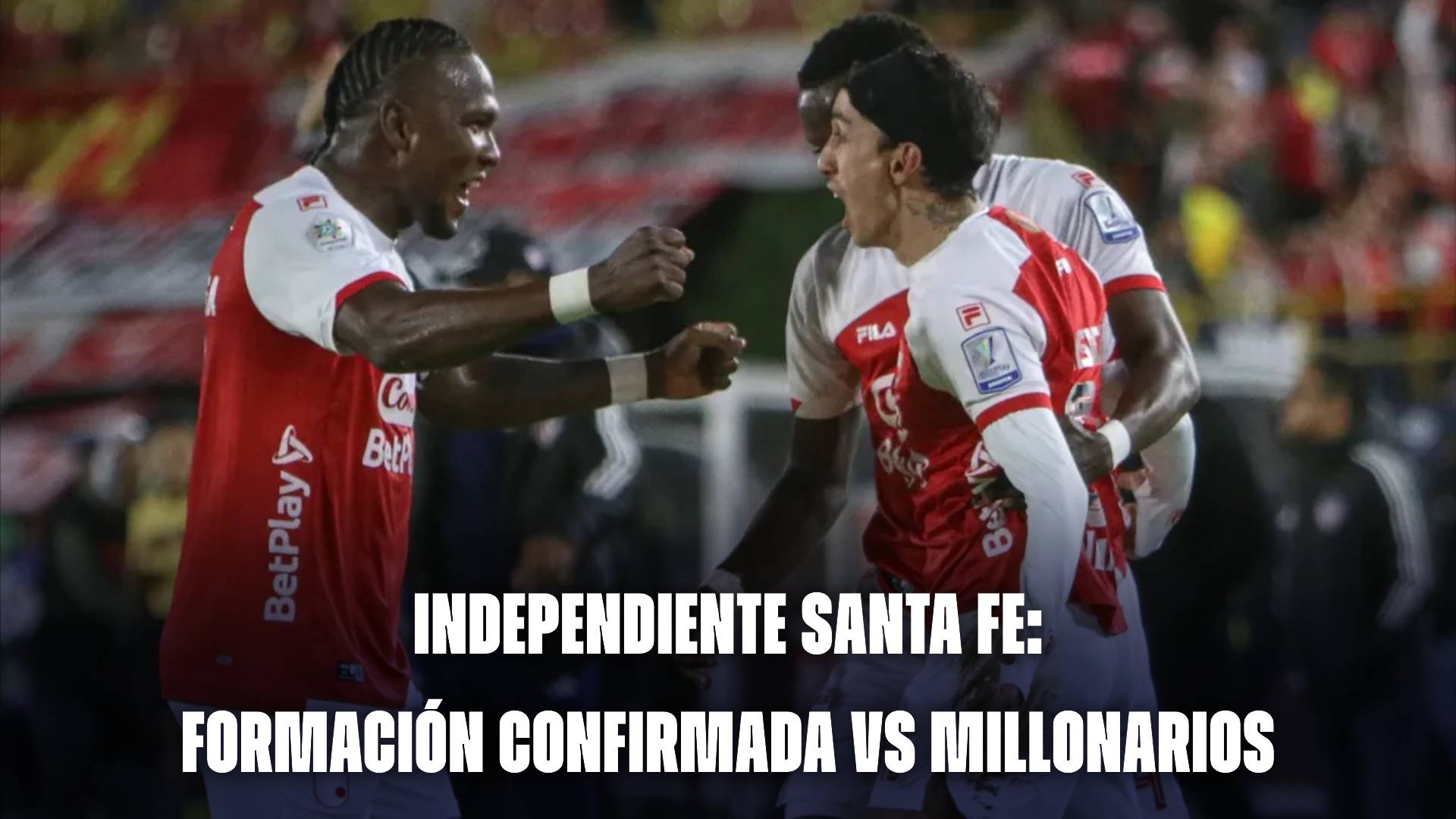 Independiente Santa Fe: formación confirmada vs Millonarios