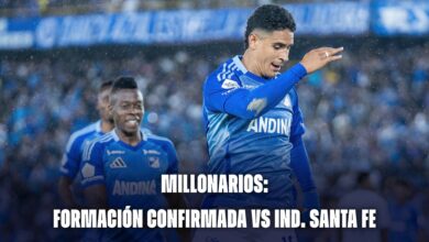 Millonarios hoy: formación confirmada vs Independiente Santa Fe