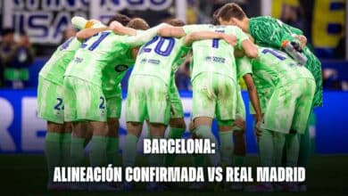 Barcelona hoy: alineación vs Real Madrid.