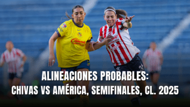 PORTADA_Alineaciones probables Chivas Femenil vs América Femenil Ida SF CL 2025