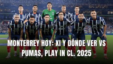 PORTADA_Monterrey hoy, alineación y dónde ver vs Pumas, Play In CL. 2025