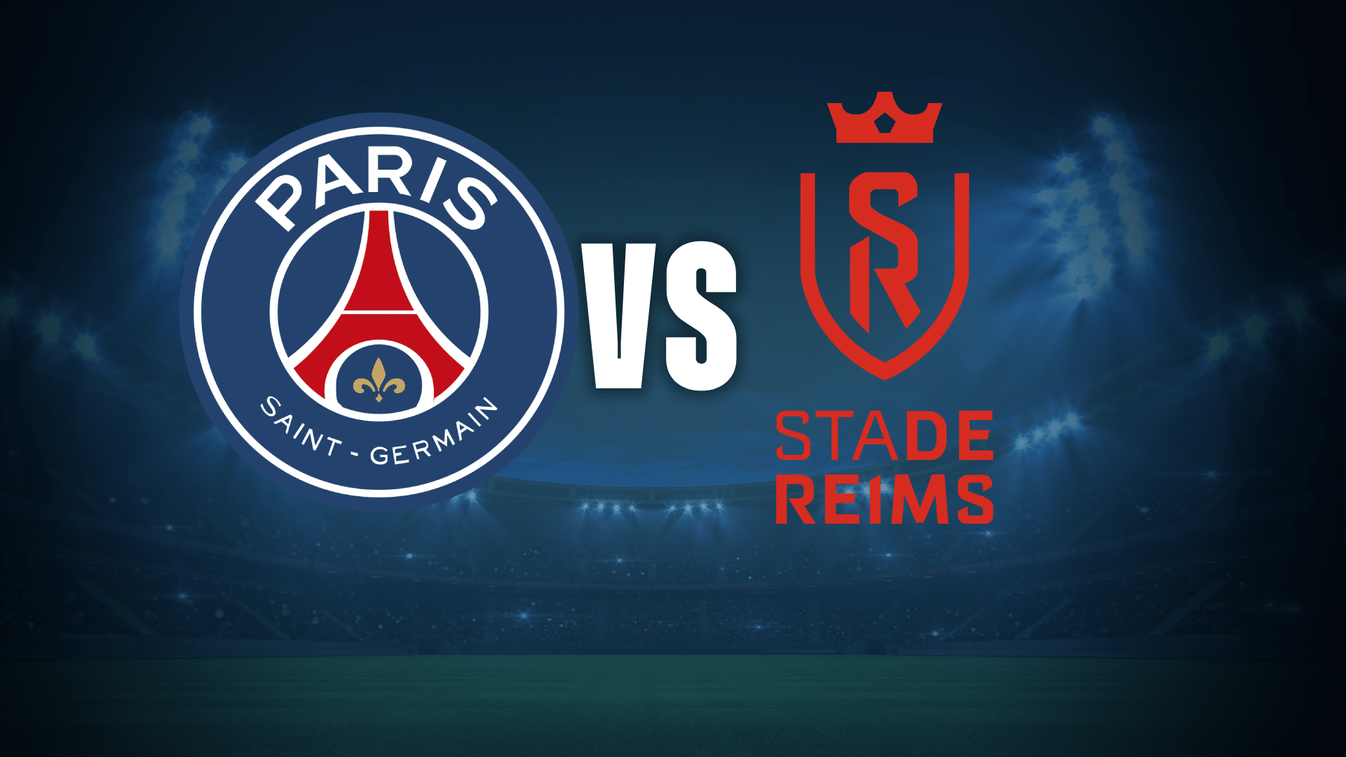 PSG vs Reims, la gran final de la Coupé de France, en París.