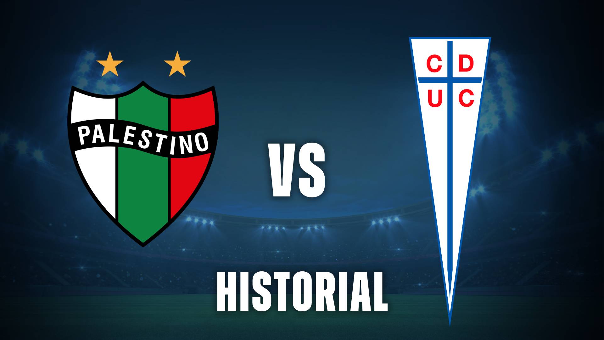 Palestino vs Universidad Católica historial