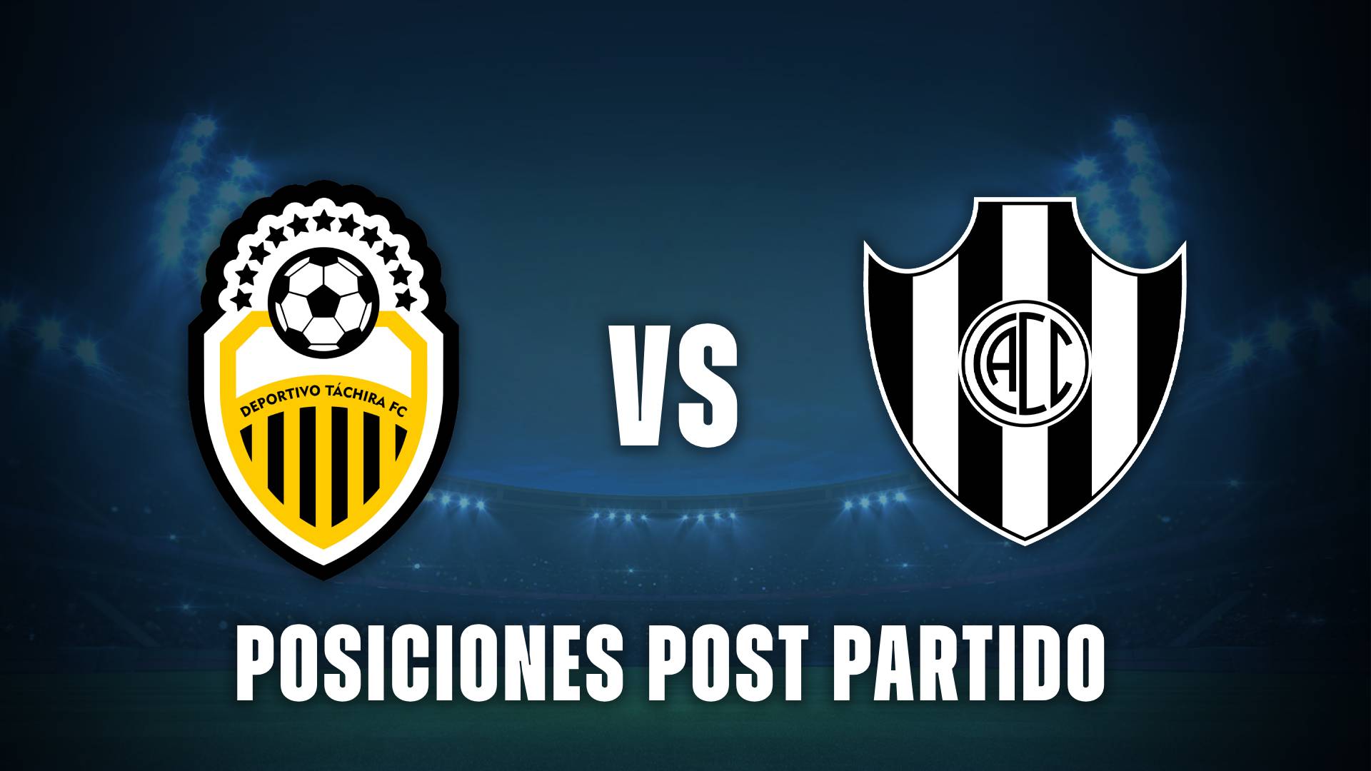 Deportivo Táchira vs Central Córdoba