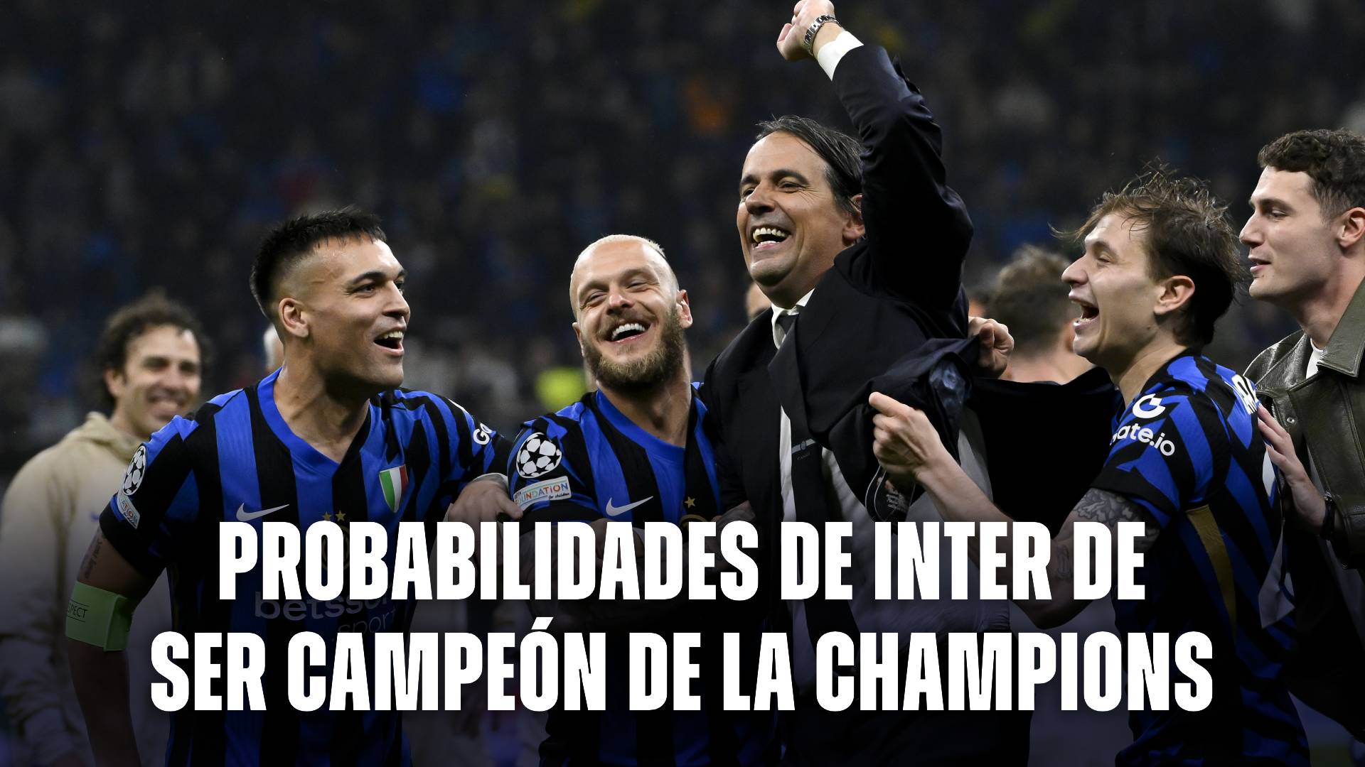 Probabilidades Inter de ganar la Champions League