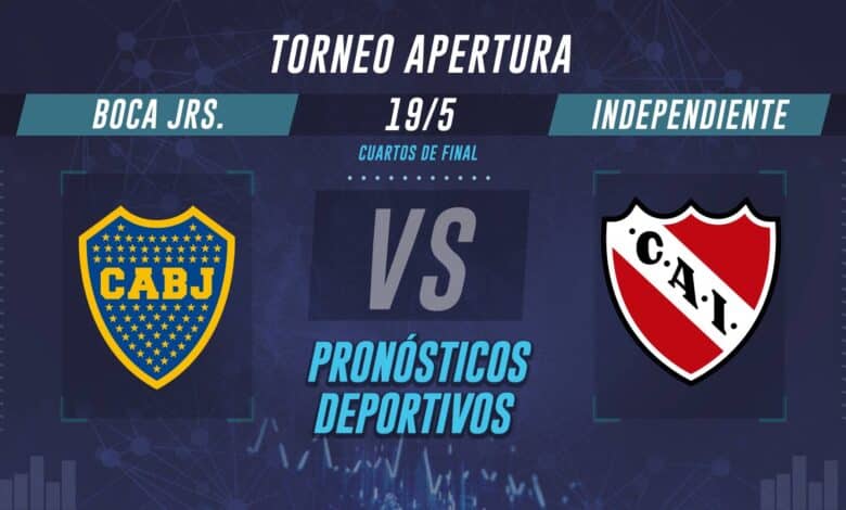 Pronóstico Boca vs Independiente