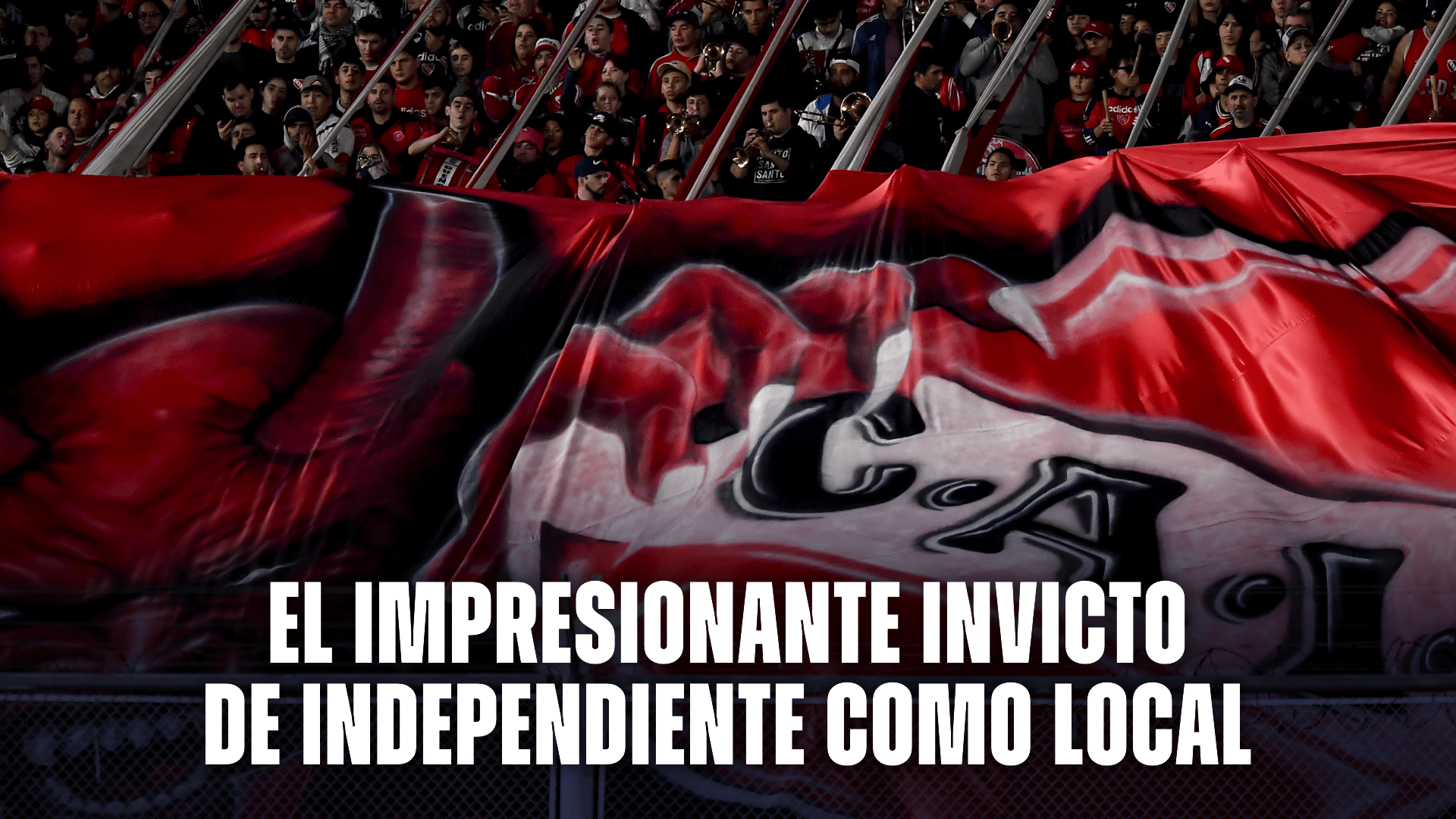 Independiente y sus números como local, el elenco de Avellaneda no pierde hace casi un año en esa condición.