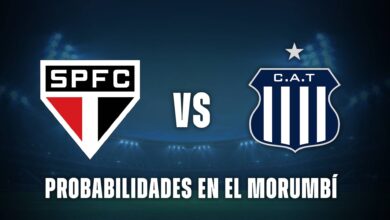 Probabilidades Talleres vs Sao Paulo en el Morumbí