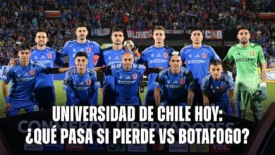 Universidad de Chile hoy: Formación para enfrentar ante Colo Colo