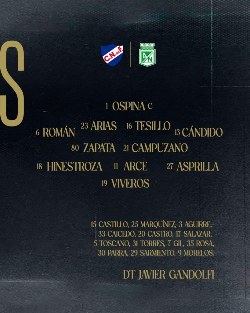 Foto: Atlético Nacional Oficial.