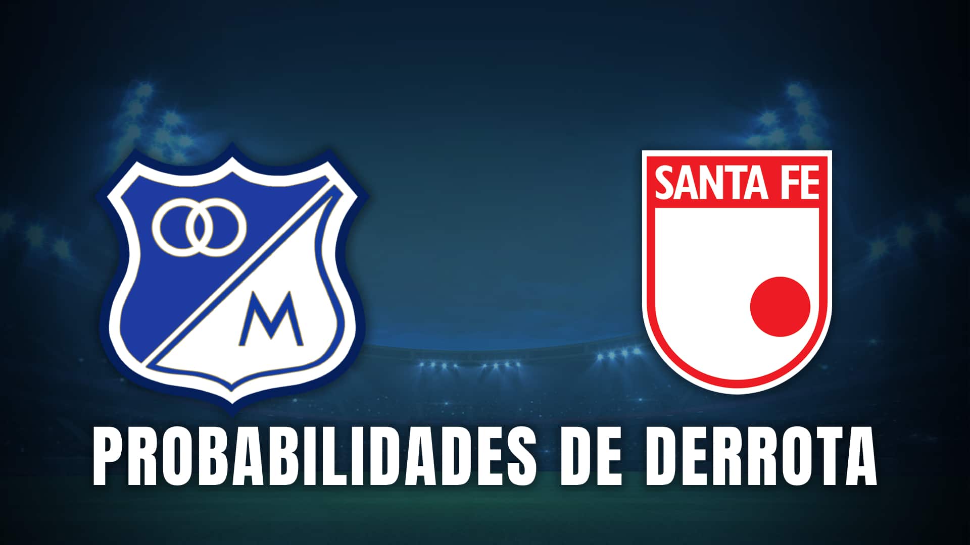 millonarios vs santa fe derrota