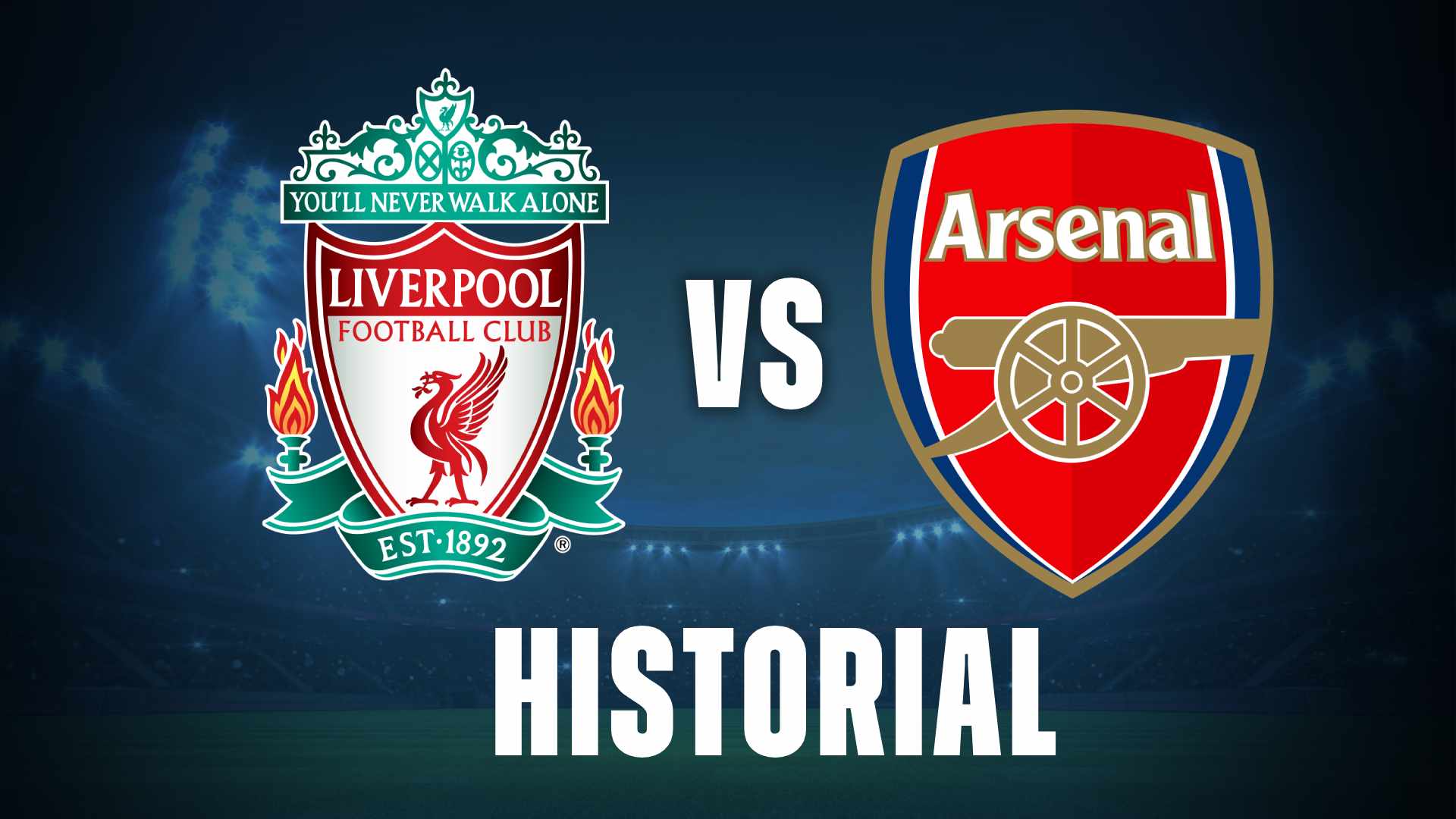 historial liverpool vs arsenal
