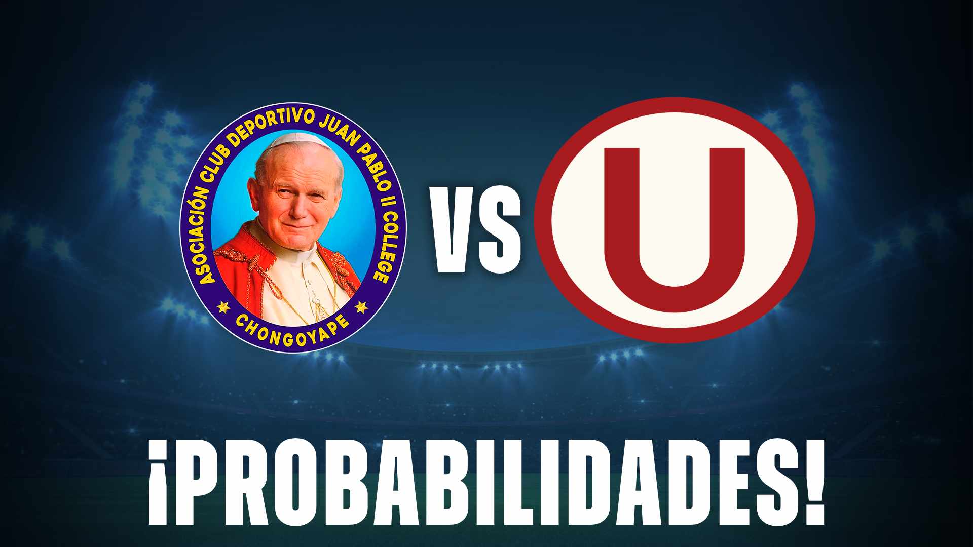 universitario hoy vs juan pablo ii college