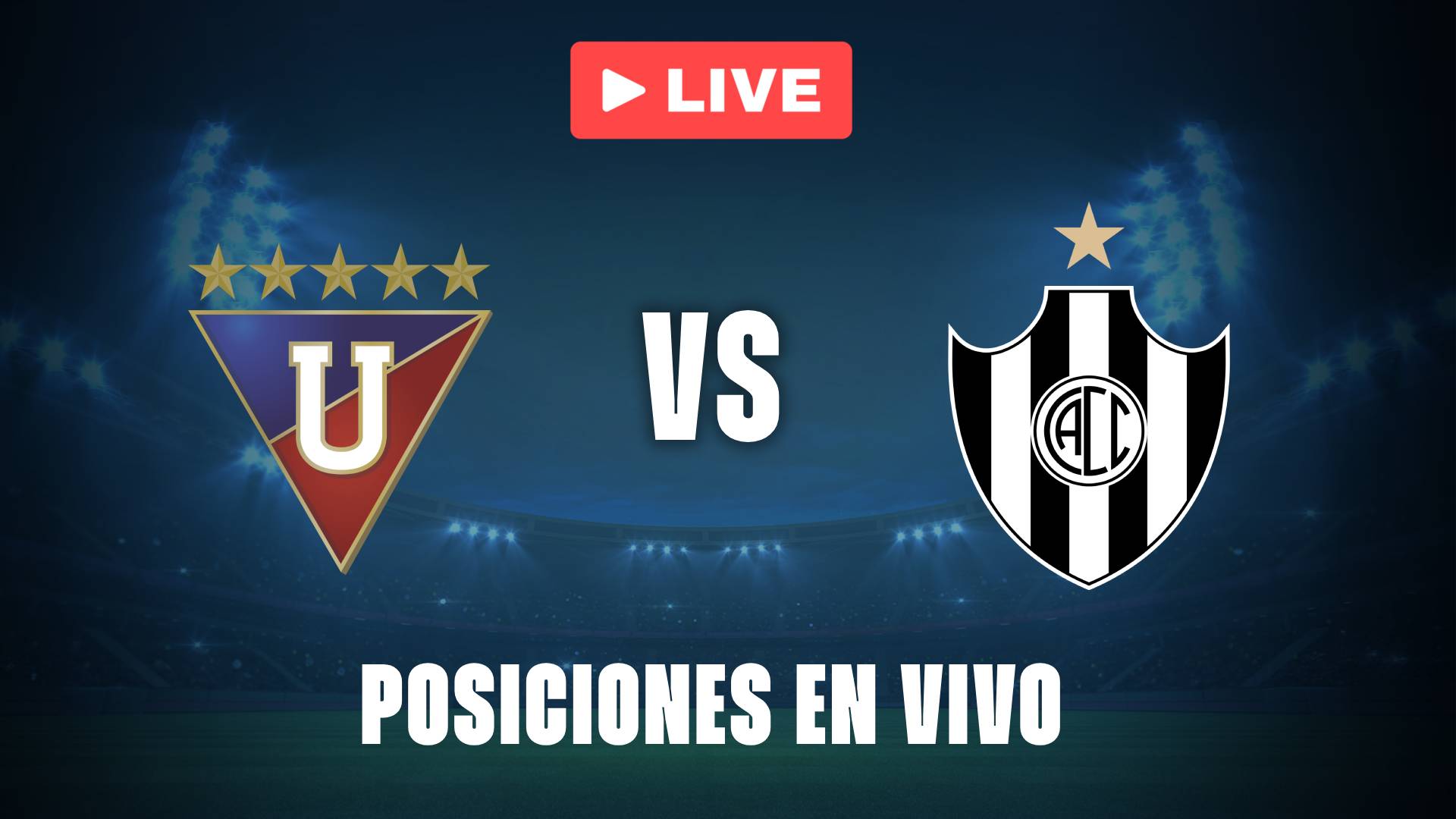 Liga de Quito vs Central Córdoba: posiciones EN VIVO de la Copa Libertadores