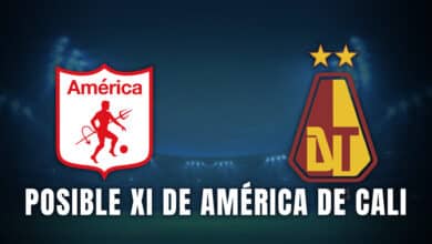 América de Cali vs Tolima Posible XI