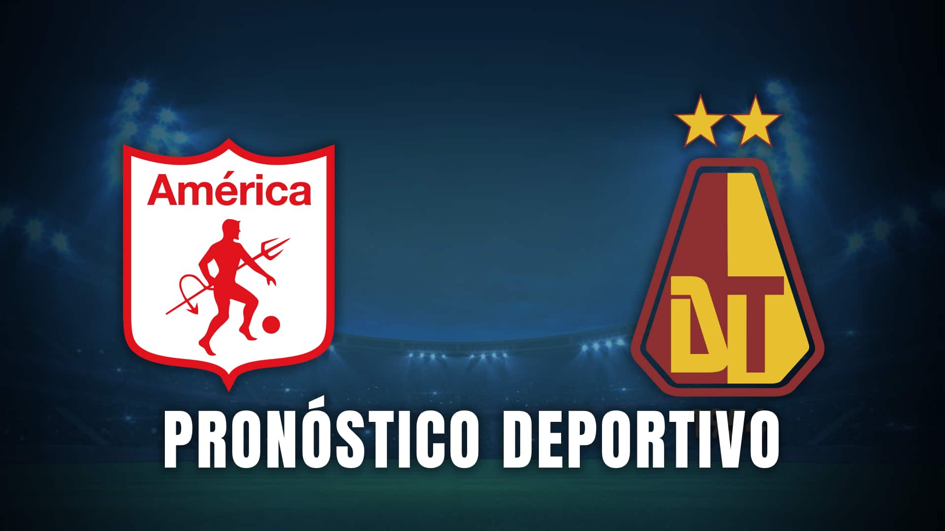 América de Cali vs Tolima pronóstico