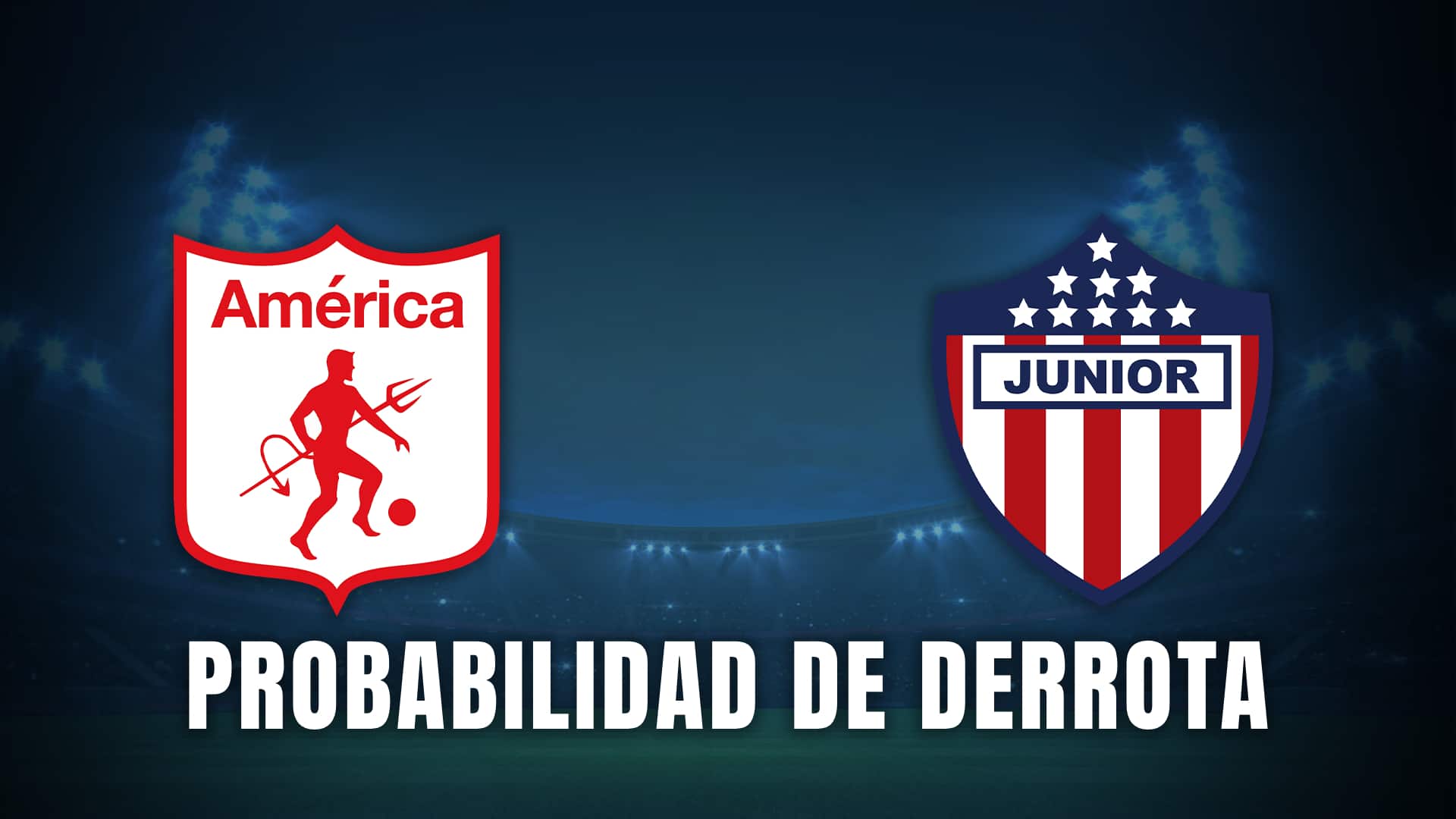 América de Cali vs. Junior derrota