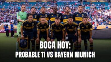 Boca hoy: probable formación vs Bayern Múnich