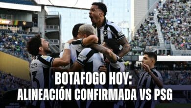 Botafogo hoy: formación vs PSG por el Mundial de Clubes