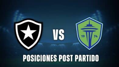 Botafogo vs Seattle Sounders posiciones