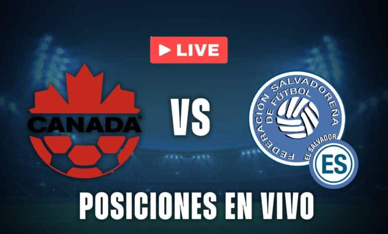 Canadá vs El Salvador en vivo resultado