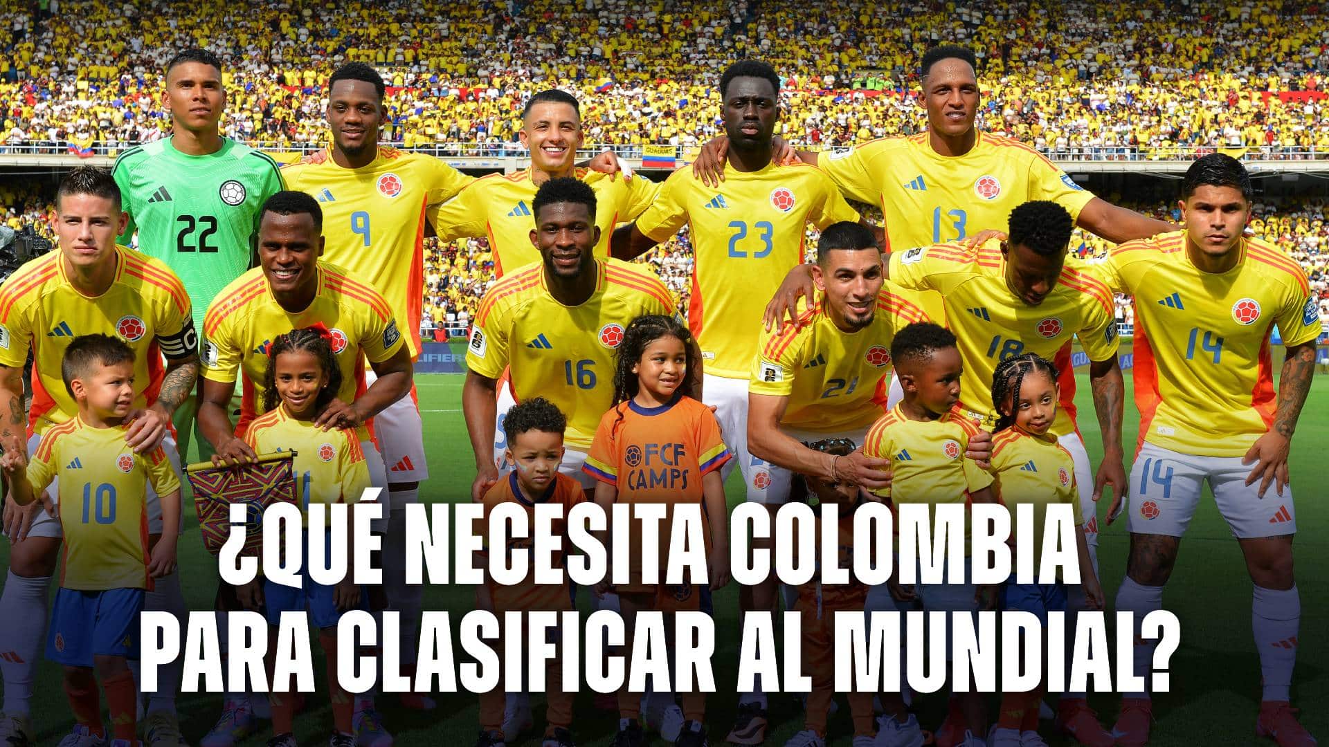 Colombia clasificación al Mundial