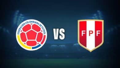 Colombia vs Perú Posiciones en vivo