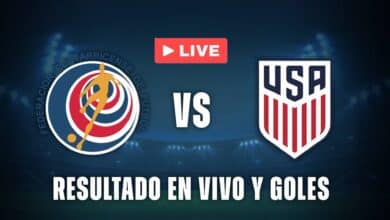 Costa Rica vs Estados Unidos en vivo resultado